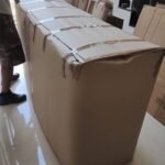 Móvel protegido e embalado com cuidado para mudança pela Facilita Transporte
